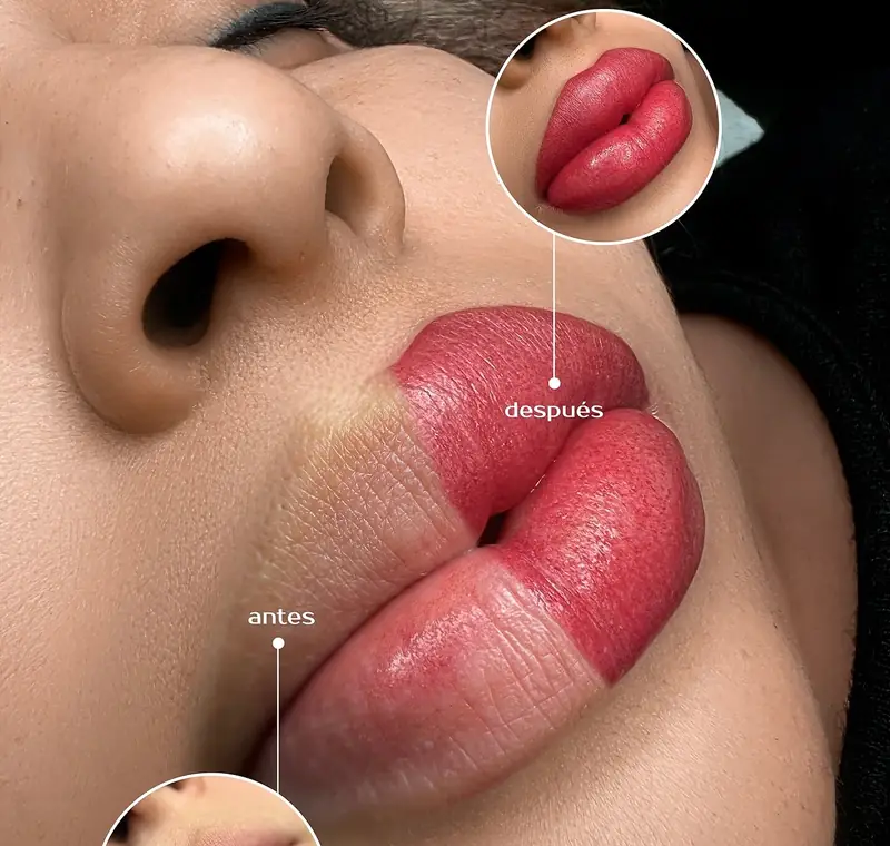 Nano labios
