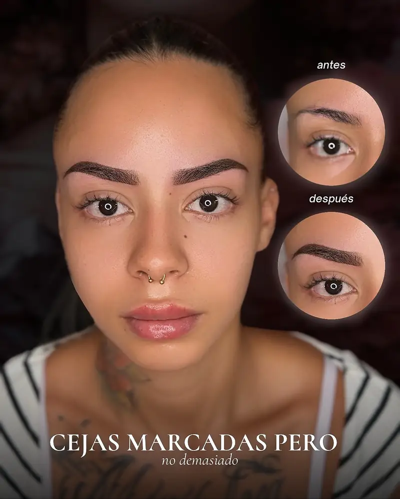 Cejas marcadas