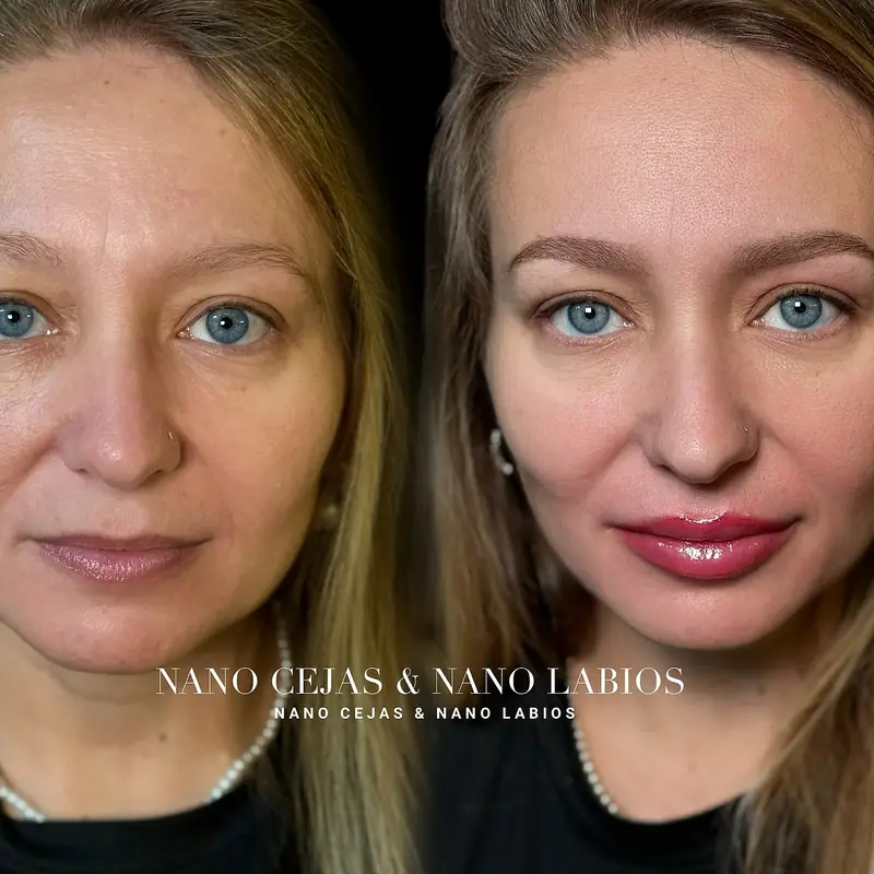 Nano cejas y labios